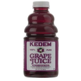   Kedem Concord szőlőlé 100% 946ml kóser és vegán minősítéssel