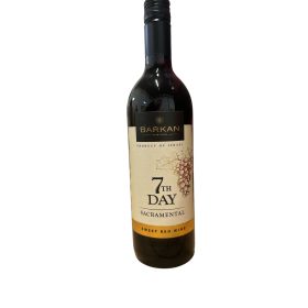 Barkan 7 th Day édes vörös Kiddusbor 750ml