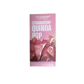   Benjamissimo bio fehércsokoládé eperrel és quinoa puffancsal 60g