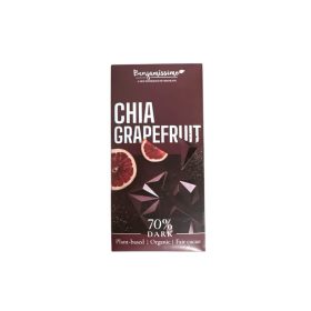 Benjamissimo bio vegán étcsokoládé chia grapefruit 60g