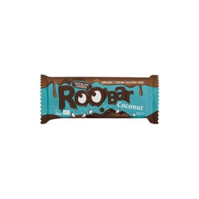 Roobar Bio Kókuszos Szelet 30g vegán minősítéssel