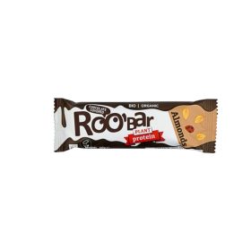   Roobar Bio Protein mandulás szelet csokoládé bevonattal 40g vegán minősítéssel