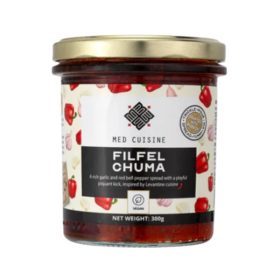 Med Cuisine Filfel Chuma szósz 300g vegán minősítéssel
