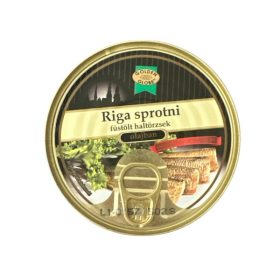 Riga sprotni füstölt haltörzsek olajban 160g
