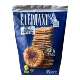 Elephant chips tallér sós ízesítéssel 80g vegán