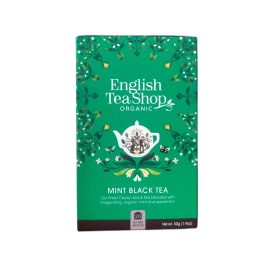   English Tea Shop Organic Mint Black Tea – Bio fekete tea mentával 40g