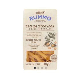   Rummo Ceci di Toscana Penne Rigate – Csicseriborsólisztből készült tészta 300g vegán minősítéssel