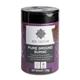   Med Cuisine Pure Ground Sumac fűszerkeverék 130g vegán minősítéssel