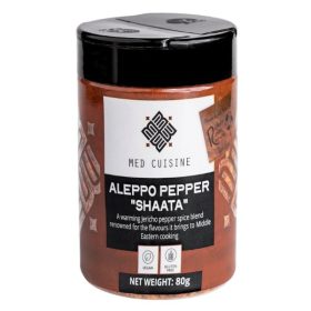   Med Cuisine Aleppo Pepper Shaata fűszerkeverék 80g vegán minősítéssel