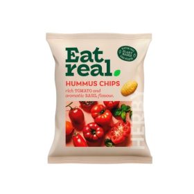 Eat Real hummusz chips paradicsomos-bazsalikomos 40g