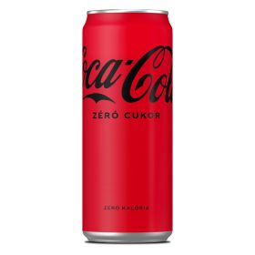   Coca-Cola Zero cukormentes szénsavas üdítőital 0,33 l dobozos